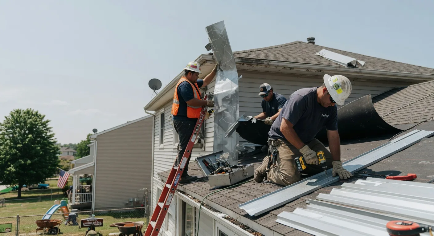 Metal Roof Repair in Plymouth, IA
